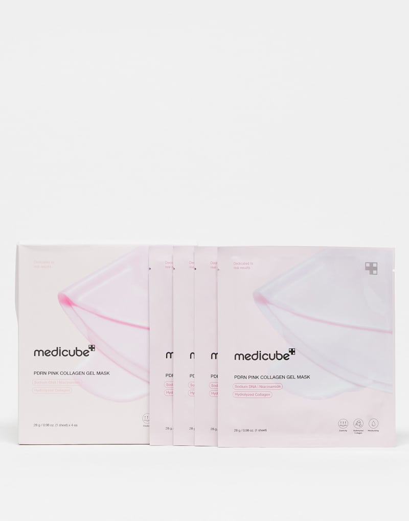 Medicube - PDRN Pink Collagen Gel Mask (48 Saat Boyunca Elastikiyet Koruyucu ve Besleyici Kolajenli Jel Maske) 28gr